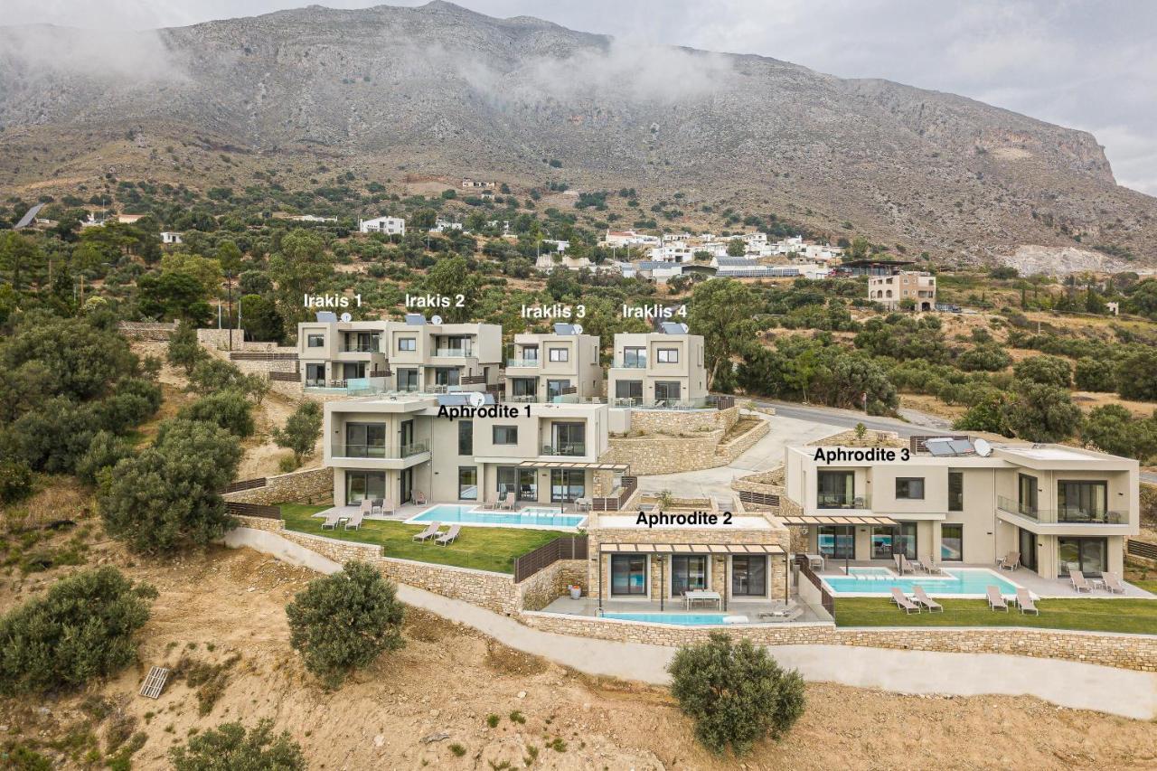 Porti Villas Aphrodite Asomatoi Buitenkant foto